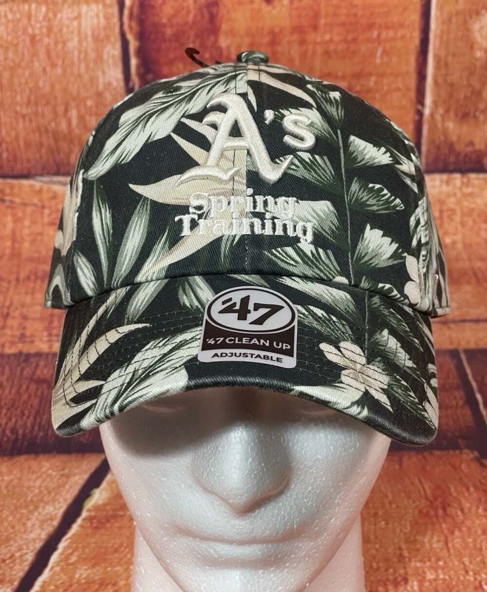 47 Brand Oakland A's Spring Training Tropicalia Clean Up Adjustable Hat OSFA